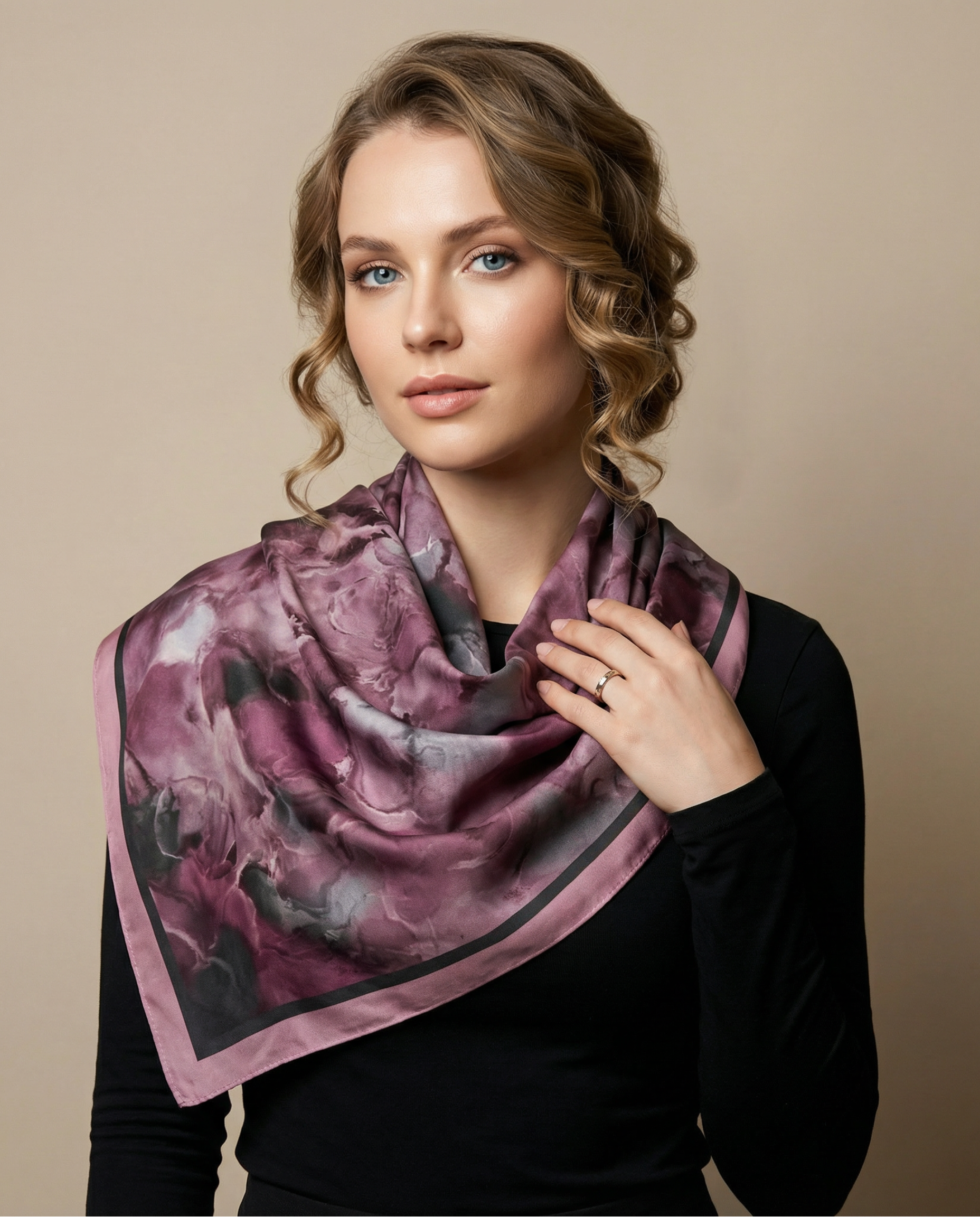 AVA SCHAL - ROSA