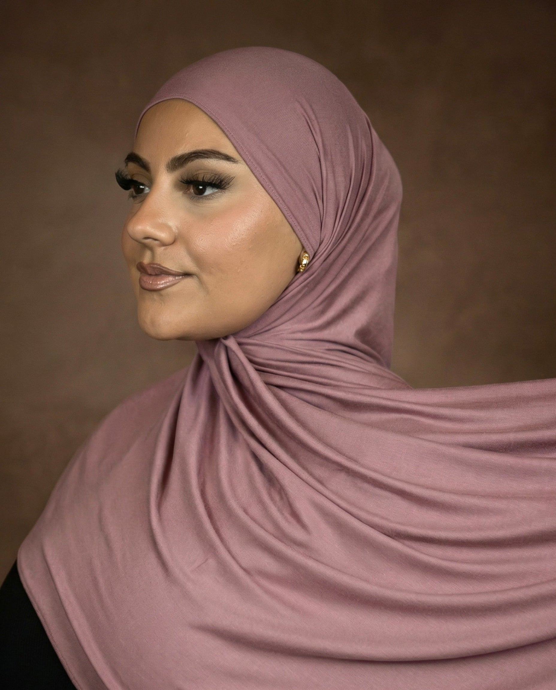 ENYSSA JERSEY SCHAL - ROSE