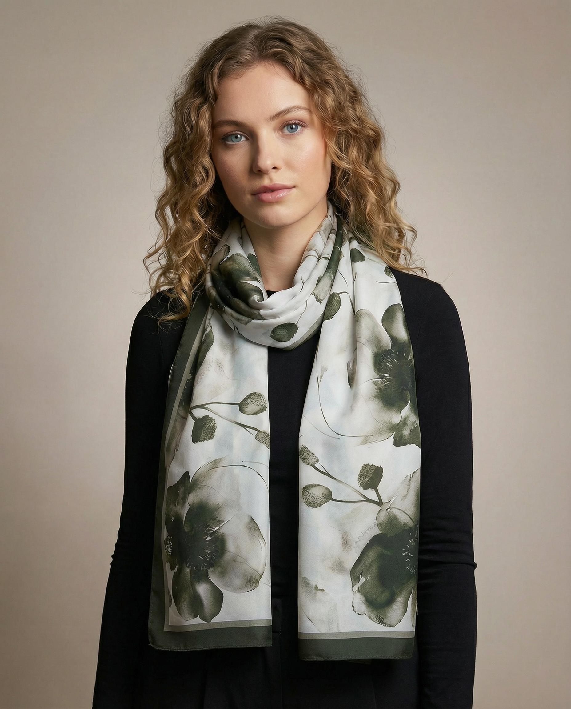 SAHRA SCHAL - GRÜN