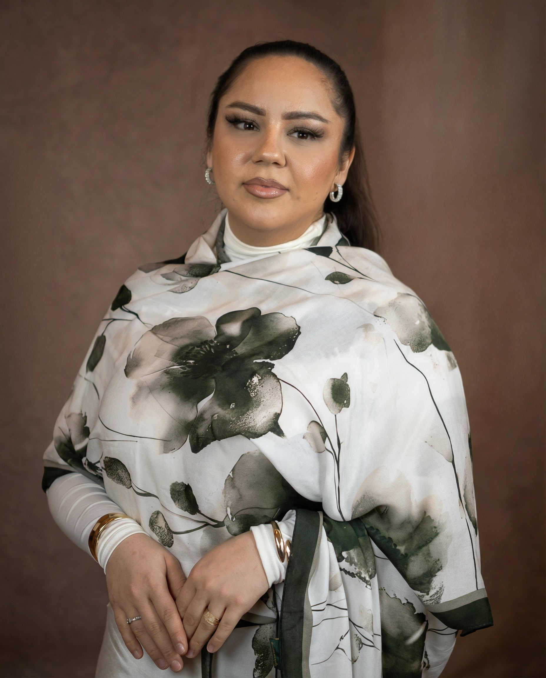 SAHRA SCHAL - GRÜN